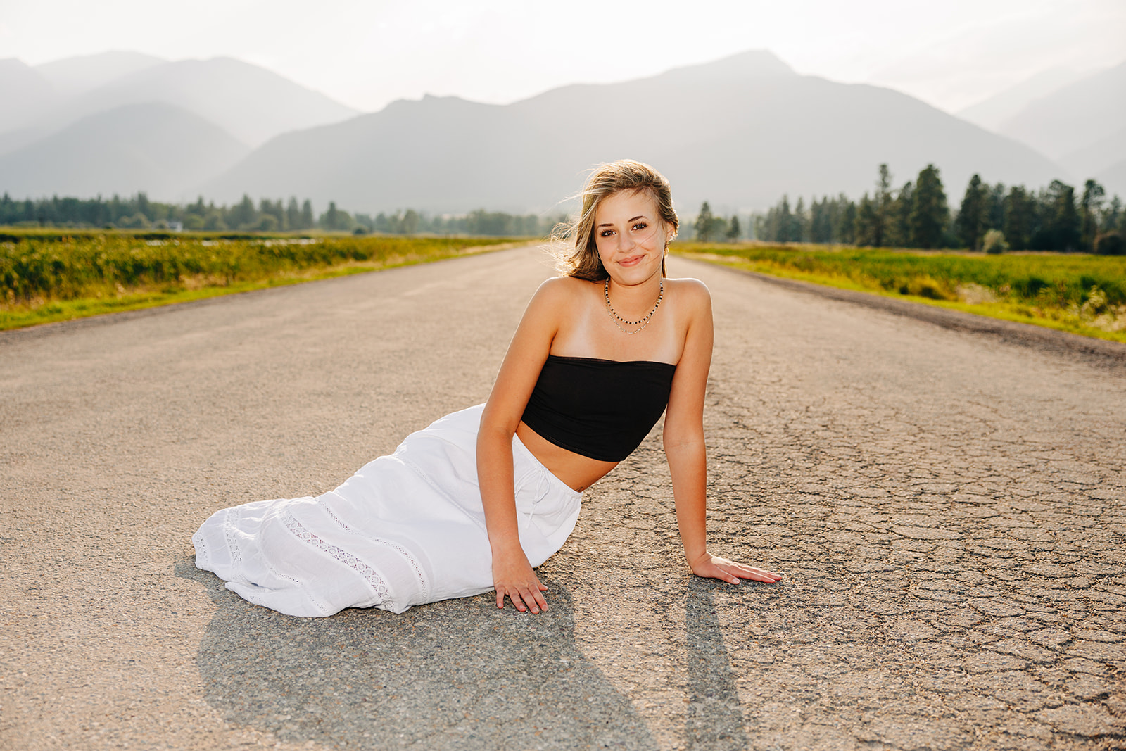 Montana senior photo at Lee Metcalf National Wildlife Refuge in Stevensville, MT