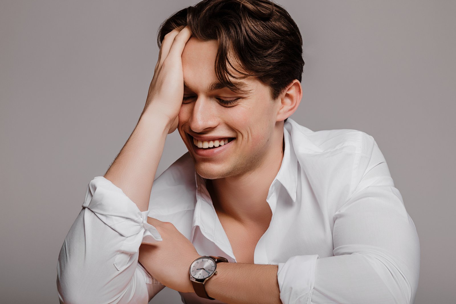 Professional headshot of male model in Missoula, MT
